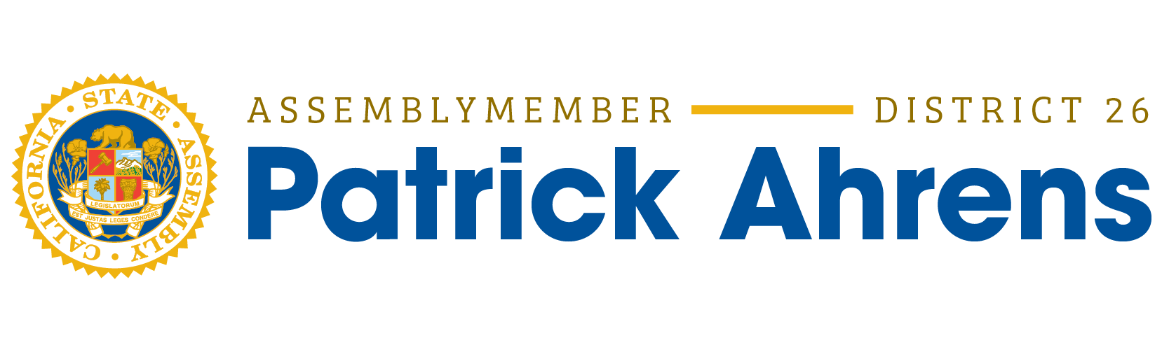 Assemblymember Patrick Ahrens logo